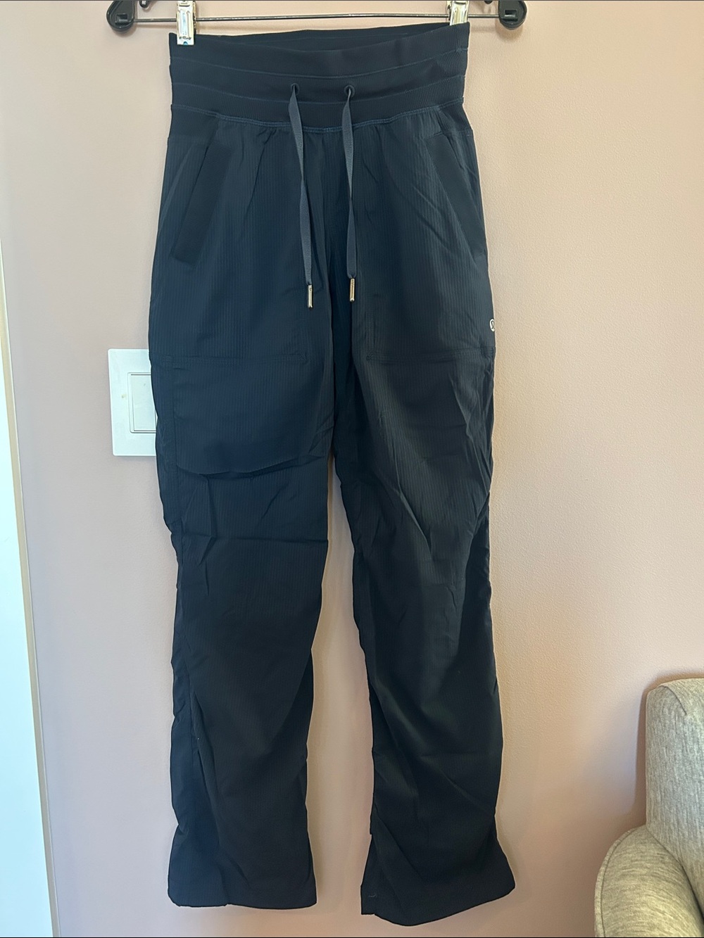 Lululemon Womens dark blue Drawstring Active Pants size 0